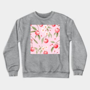 Cherries and blooms Crewneck Sweatshirt